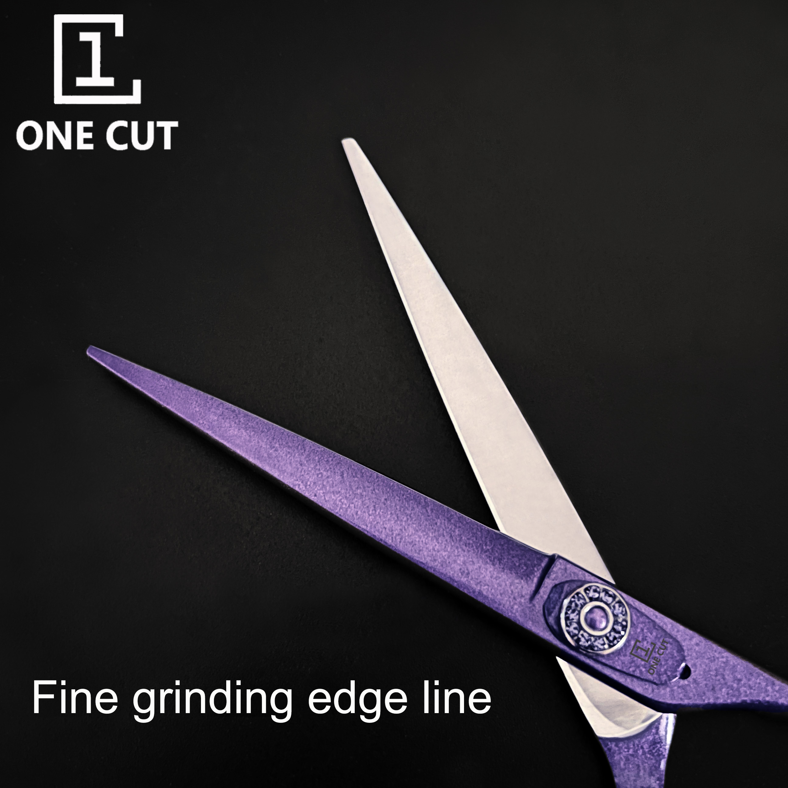 Straight Professional Dog Scissors 7 Inch Strong Cutting Pet Shears Grooming Scissors