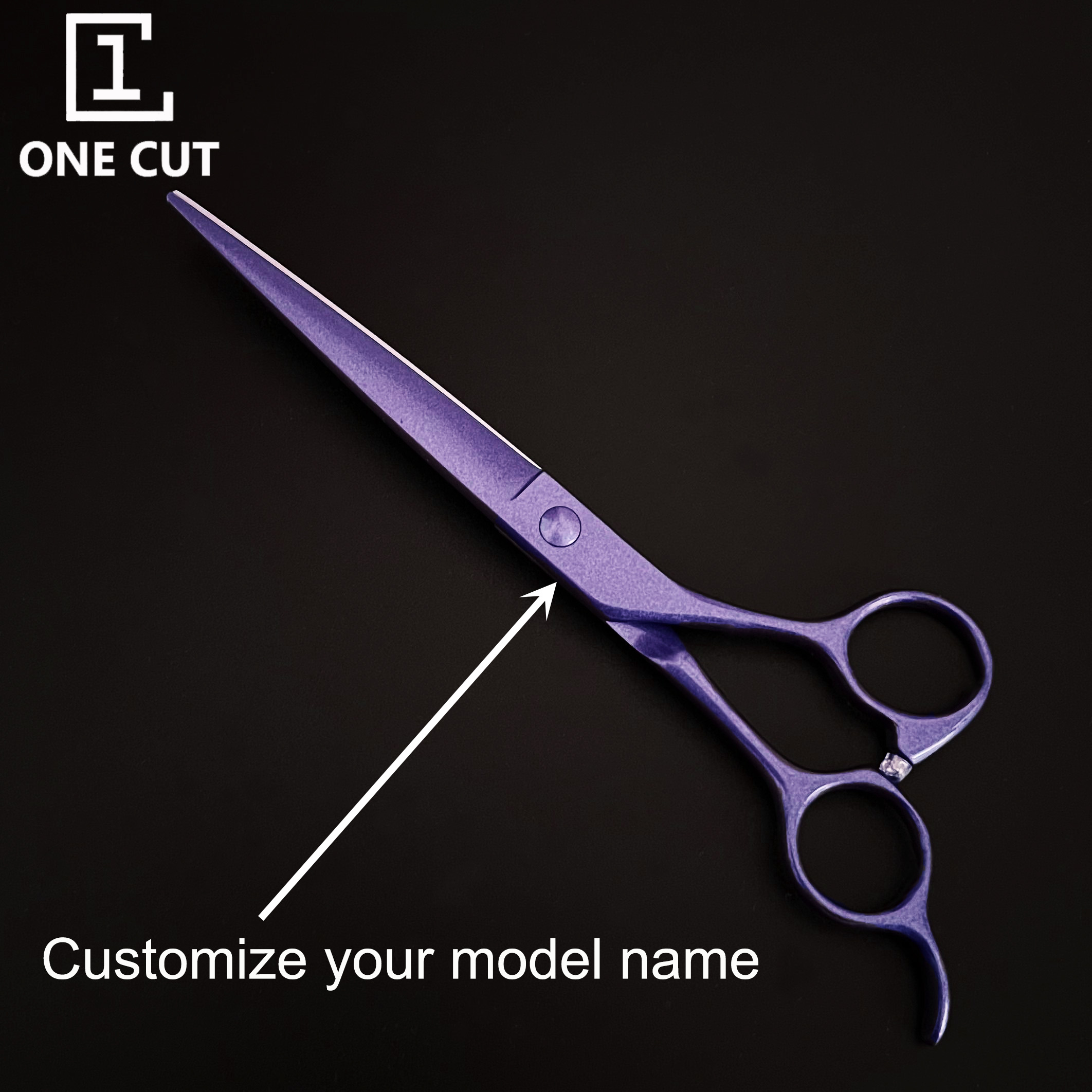 Straight Professional Dog Scissors 7 Inch Strong Cutting Pet Shears Grooming Scissors