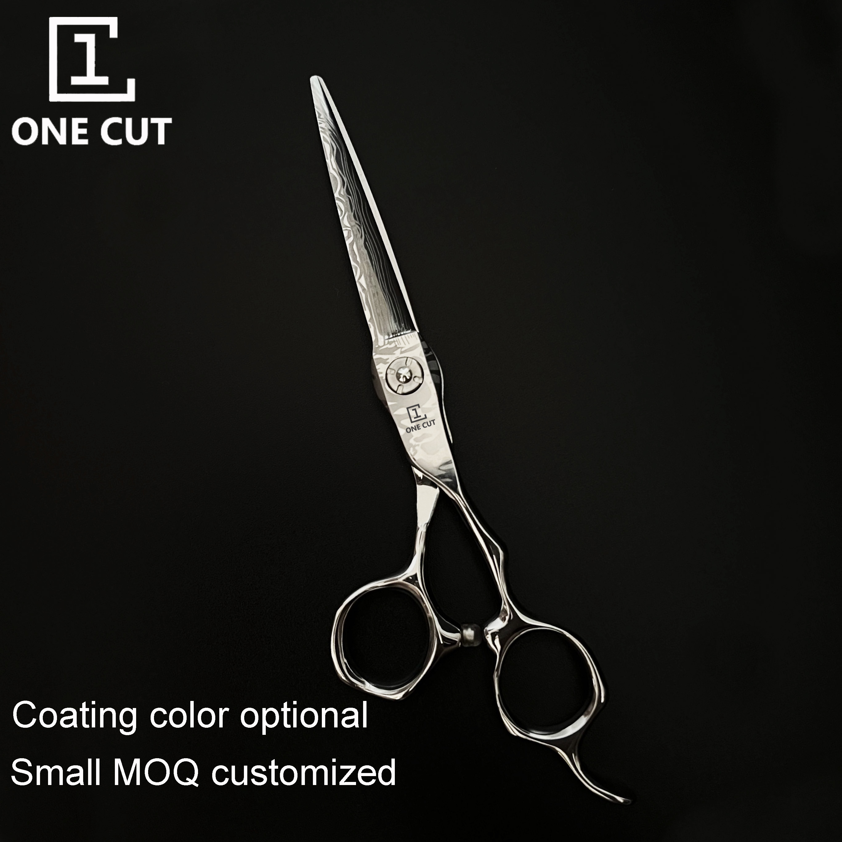 Damascus Coated Professional Hair Scissors 6 Inch For Barber Scissors Hairdressing