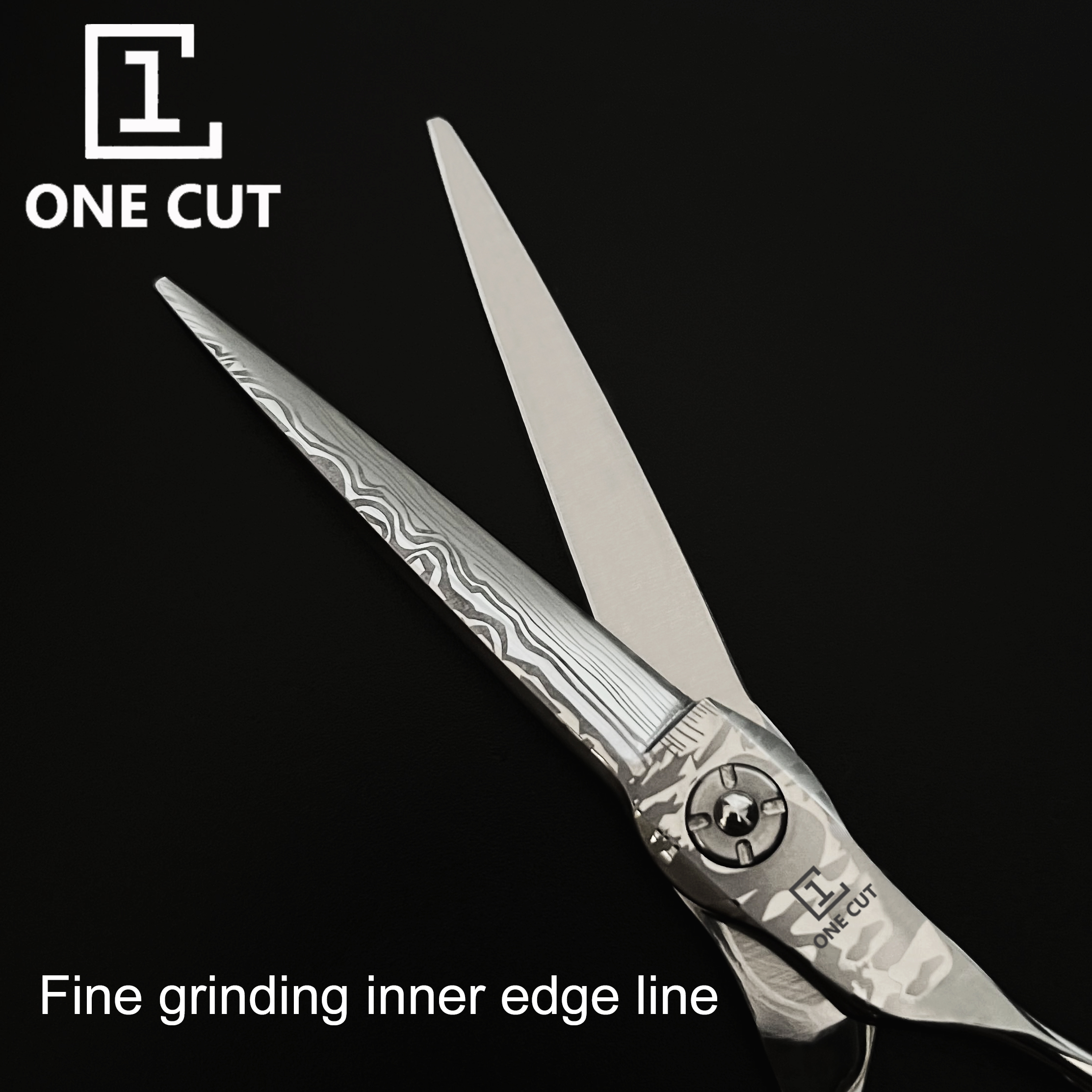 Damascus Coated Professional Hair Scissors 6 Inch For Barber Scissors Hairdressing