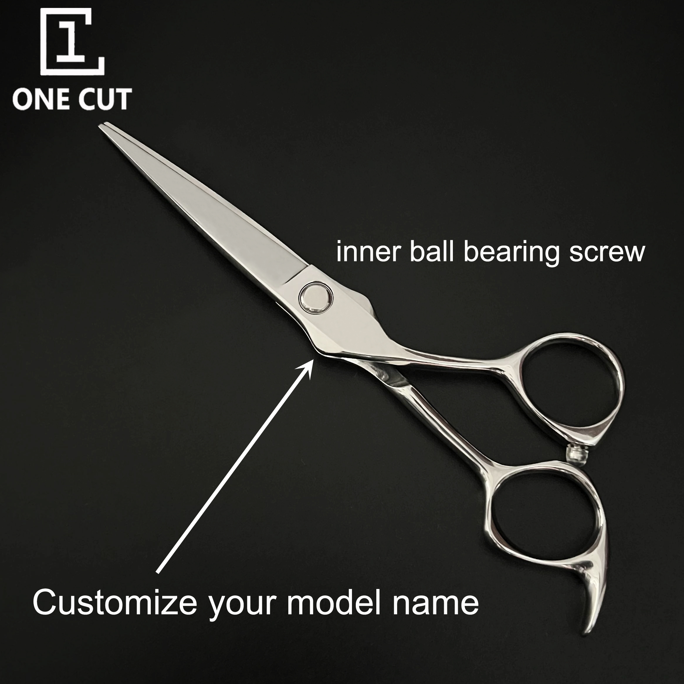 Wet Dry Cutting Professional Hair Scissors 6 Inch Japan 440C Hair Cutting Scissors