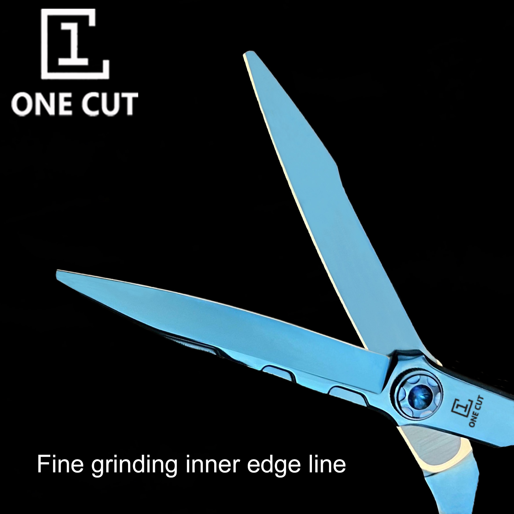High Grade Blue Coated VG10 Scissors 6 Inch Professional Scissors Hair Cutting