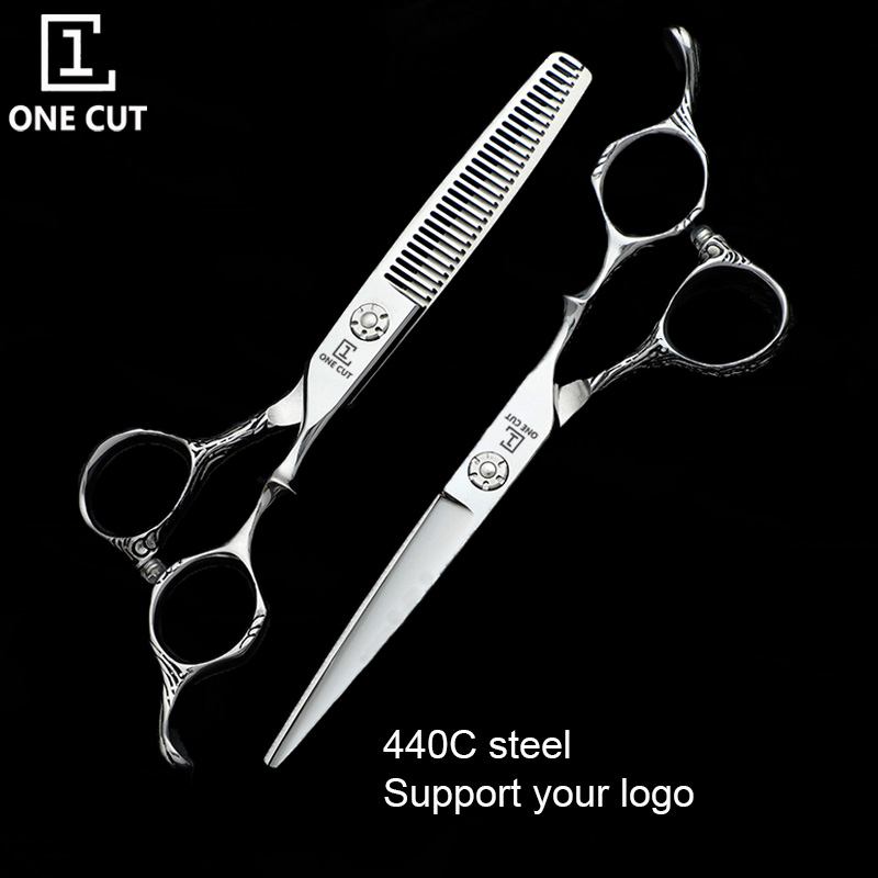 Salon Hair Scissors Set Professional Barber Hairdressing 440C Scissors