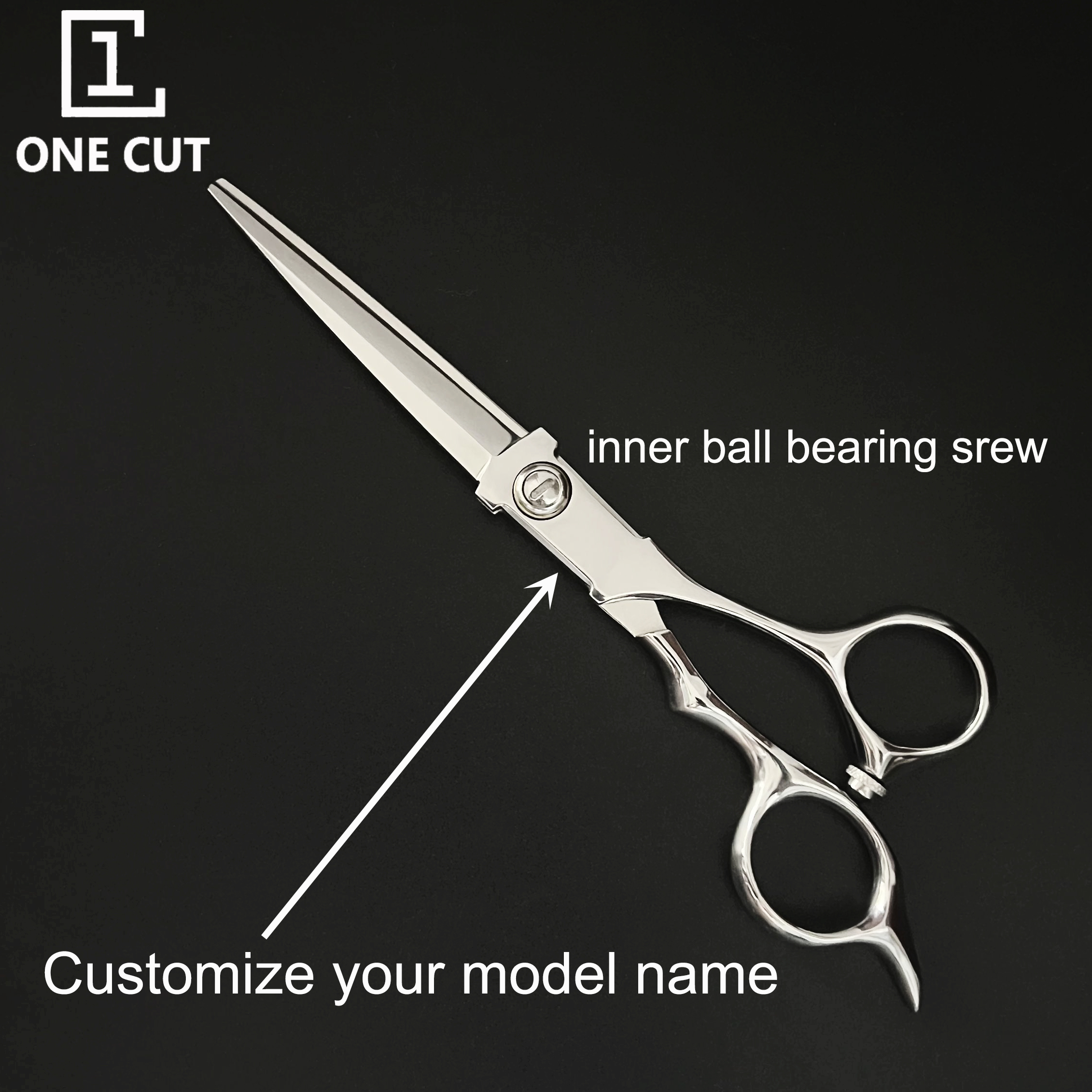 Accept Your Logo VG10 Steel Original Design Hairdressing Cutting Scissors