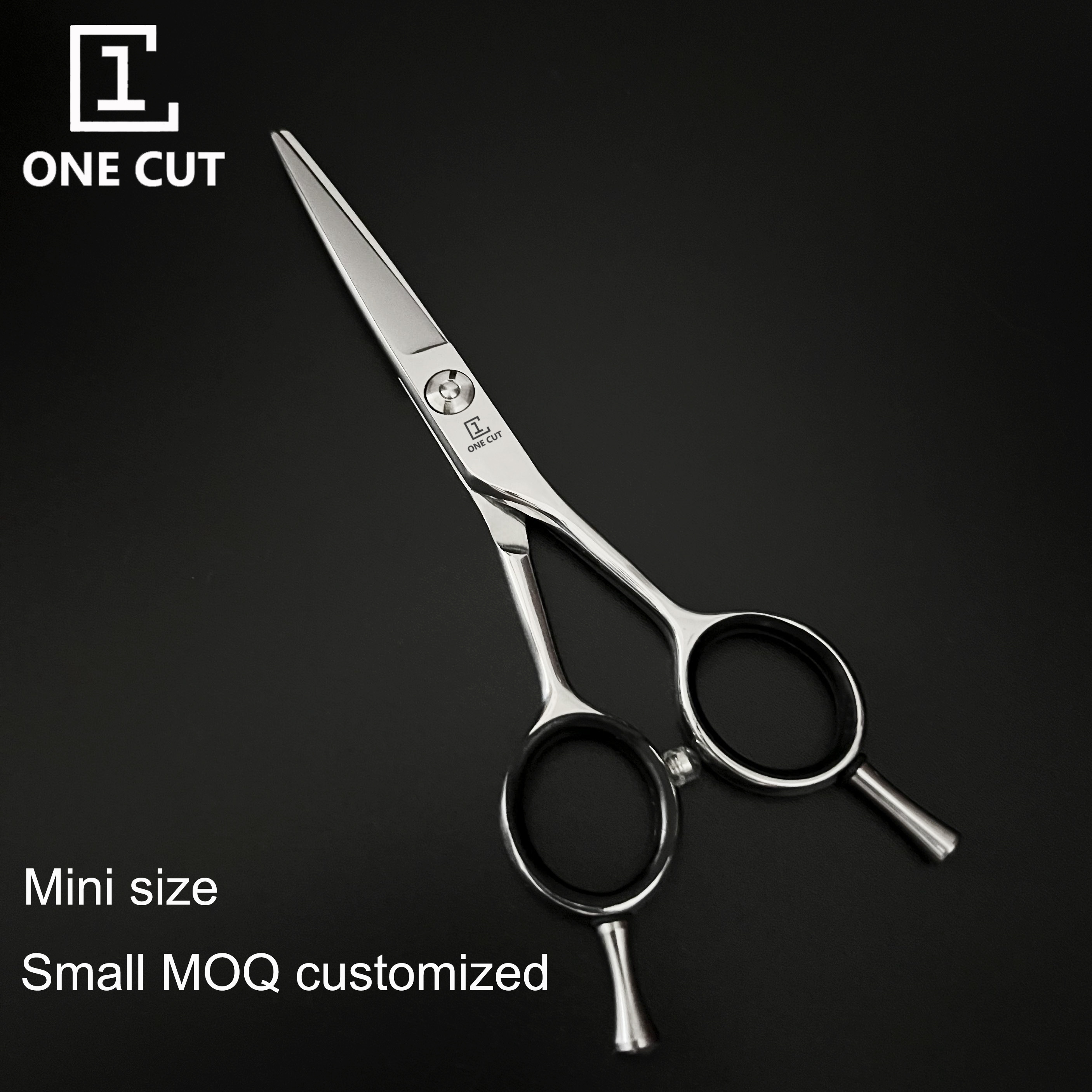 Titanium Coating Black Mini Size 5.5 Popular Barber Professional Scissors Hair