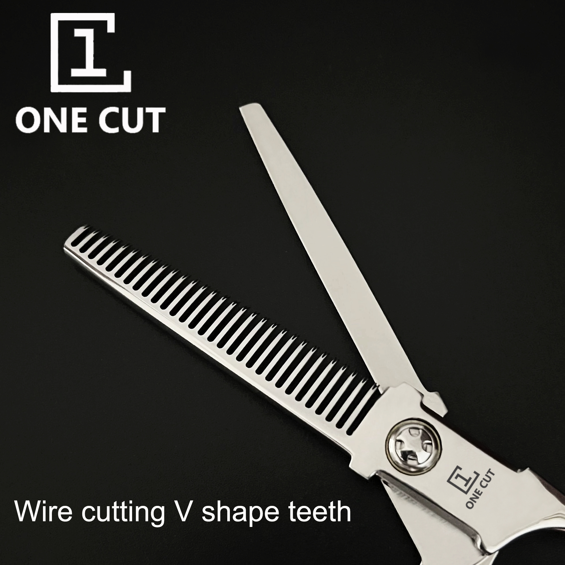 30~35% VG10 Steel Professional Thinning Hair Scissors Barber Hairdressing Scissors