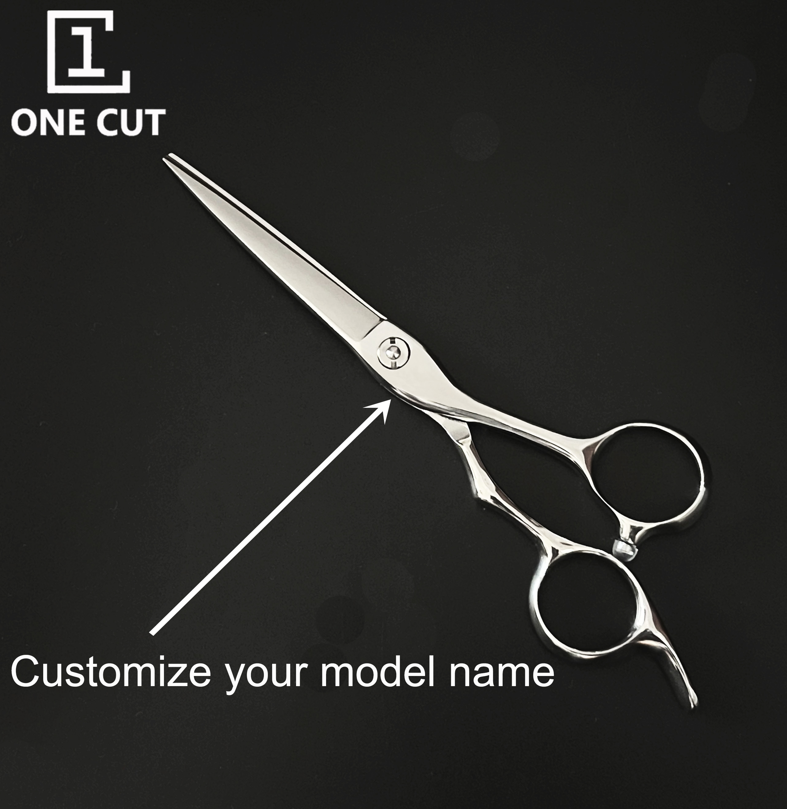 Slim Blade Japan 440C Steel Japanese Style Barber Hair Cutting Scissors 6 Inch Scissors